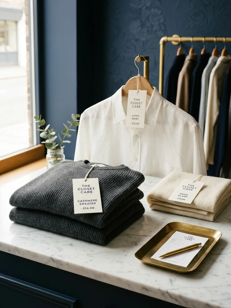 CLOTH CLEANERS garment care and transparent pricing breakdown